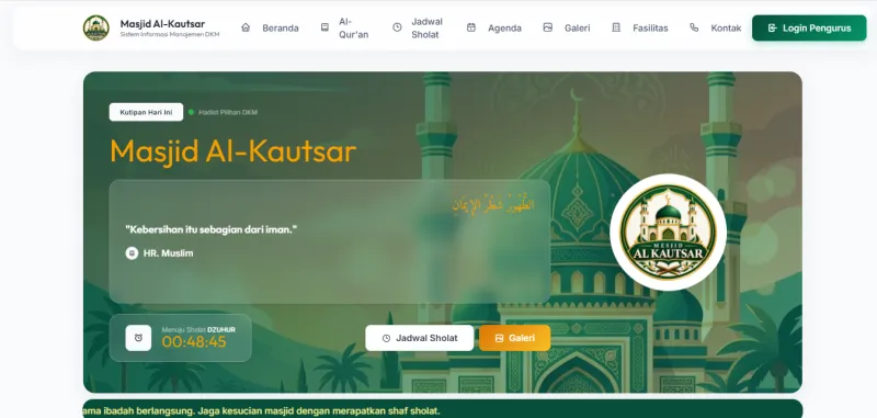 Website Mesjid