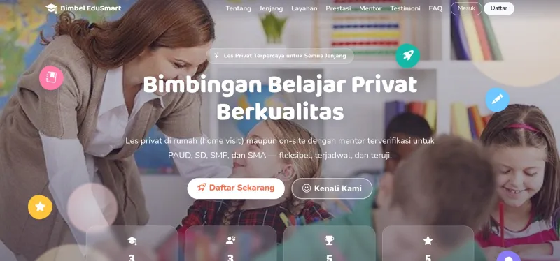 Website Bimbel